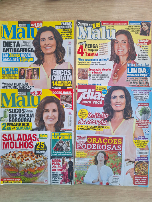 Kit Revista Fátima Bernardes