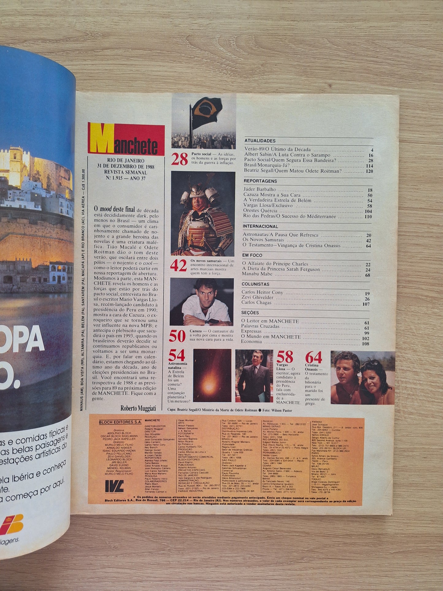 Revista Manchete 1915 (1988)