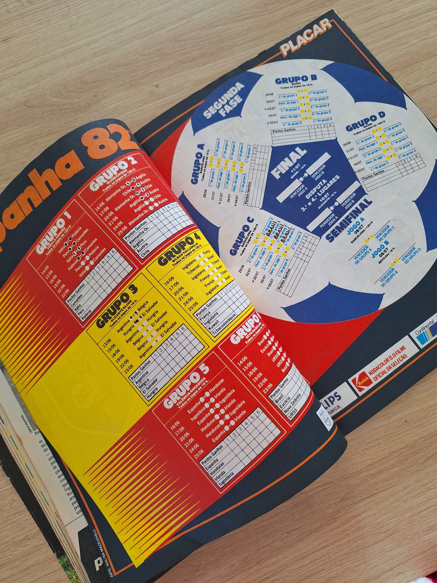 Revista Placar 629 (1982)