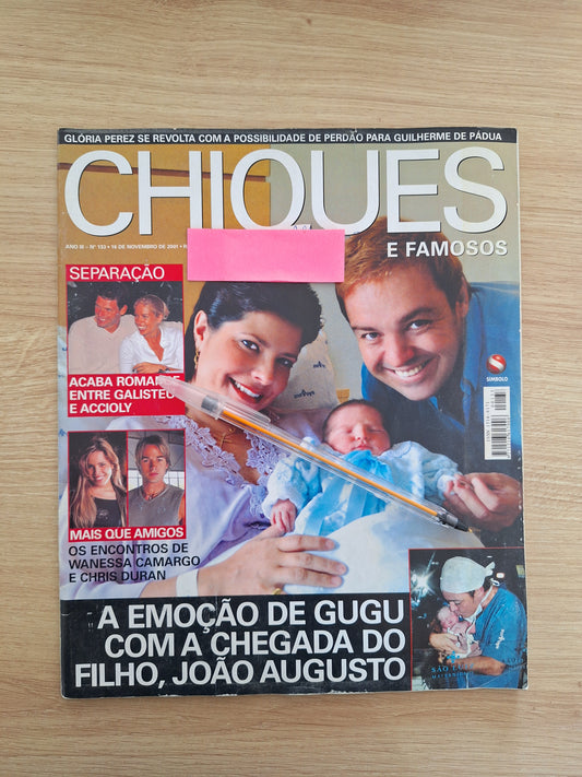 Revista Chiques e Famosos 133 (2001)