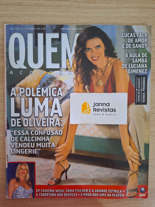 Revista Quem Acontece 74 (2002)