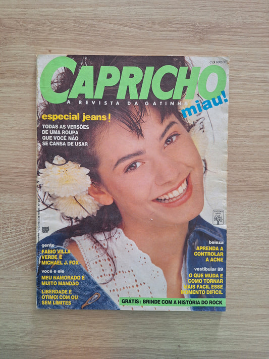 Revista Capricho 638 (1988)