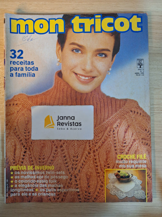 Revista Mon Tricot 108 (1989)