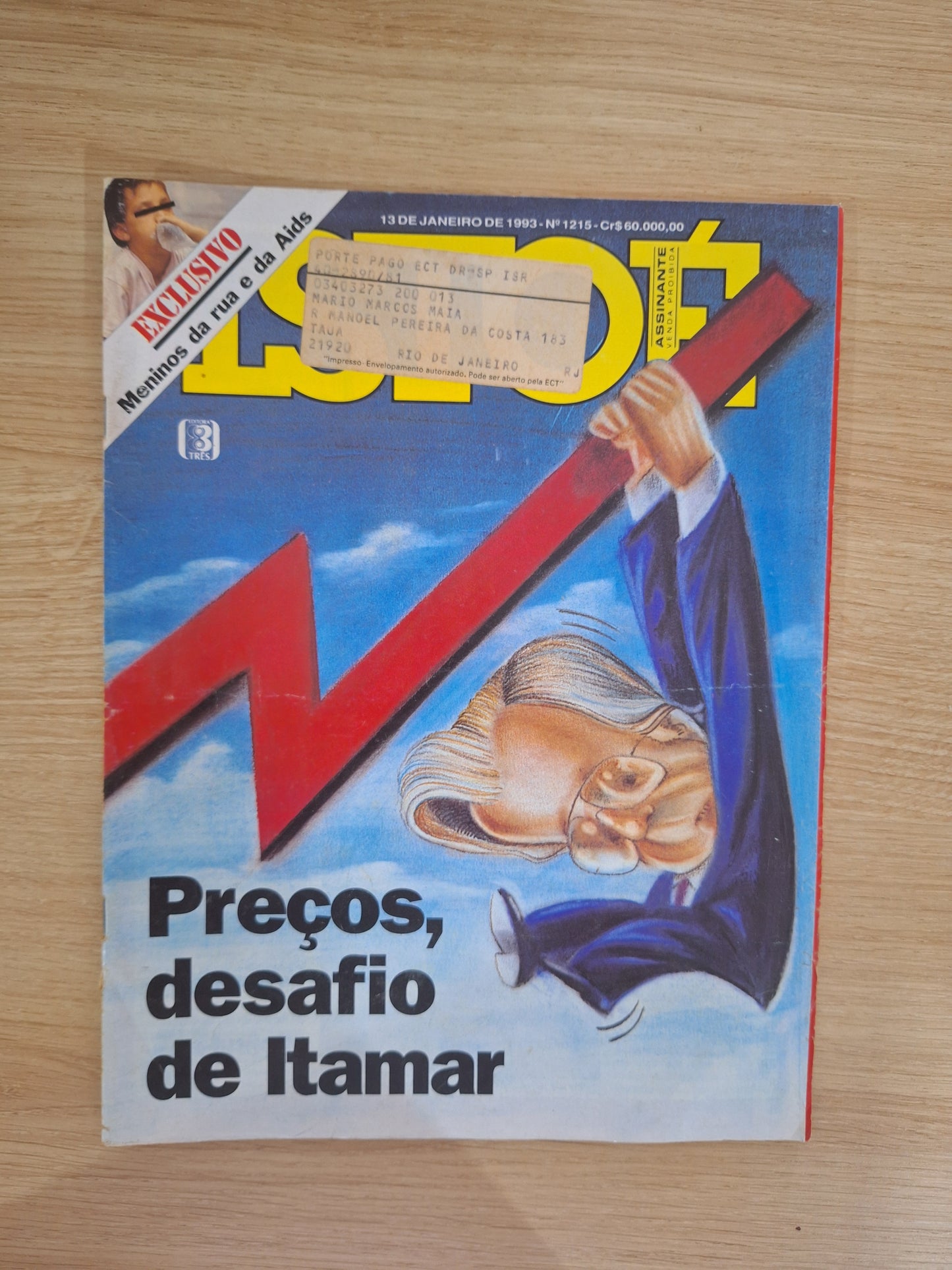 Revista Istoé 1215 (1993)