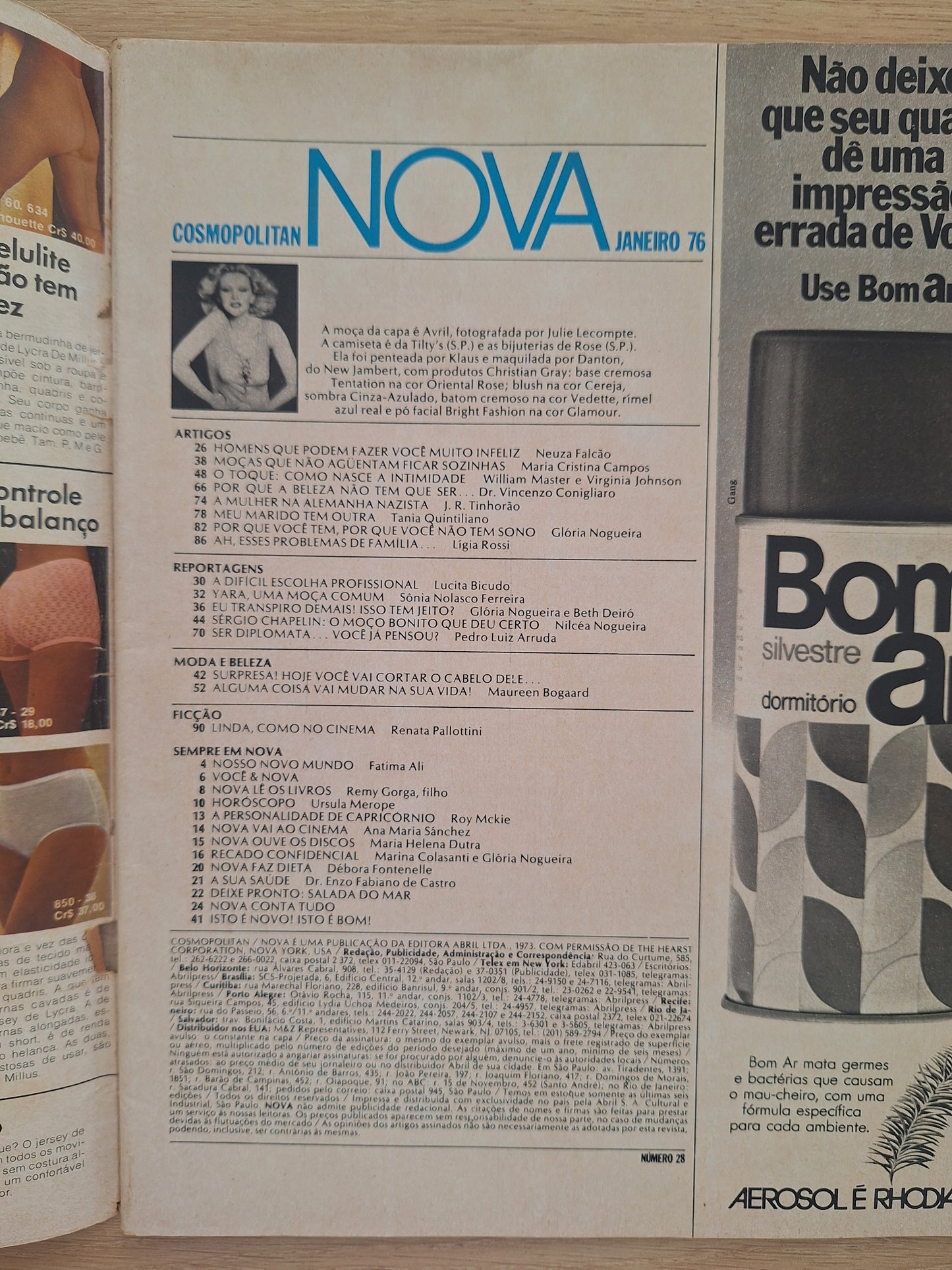 Revista Nova Cosmopolitan 28 (1976)