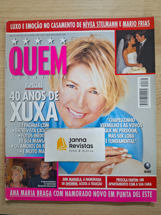 Revista Quem Acontece 132 (2003)