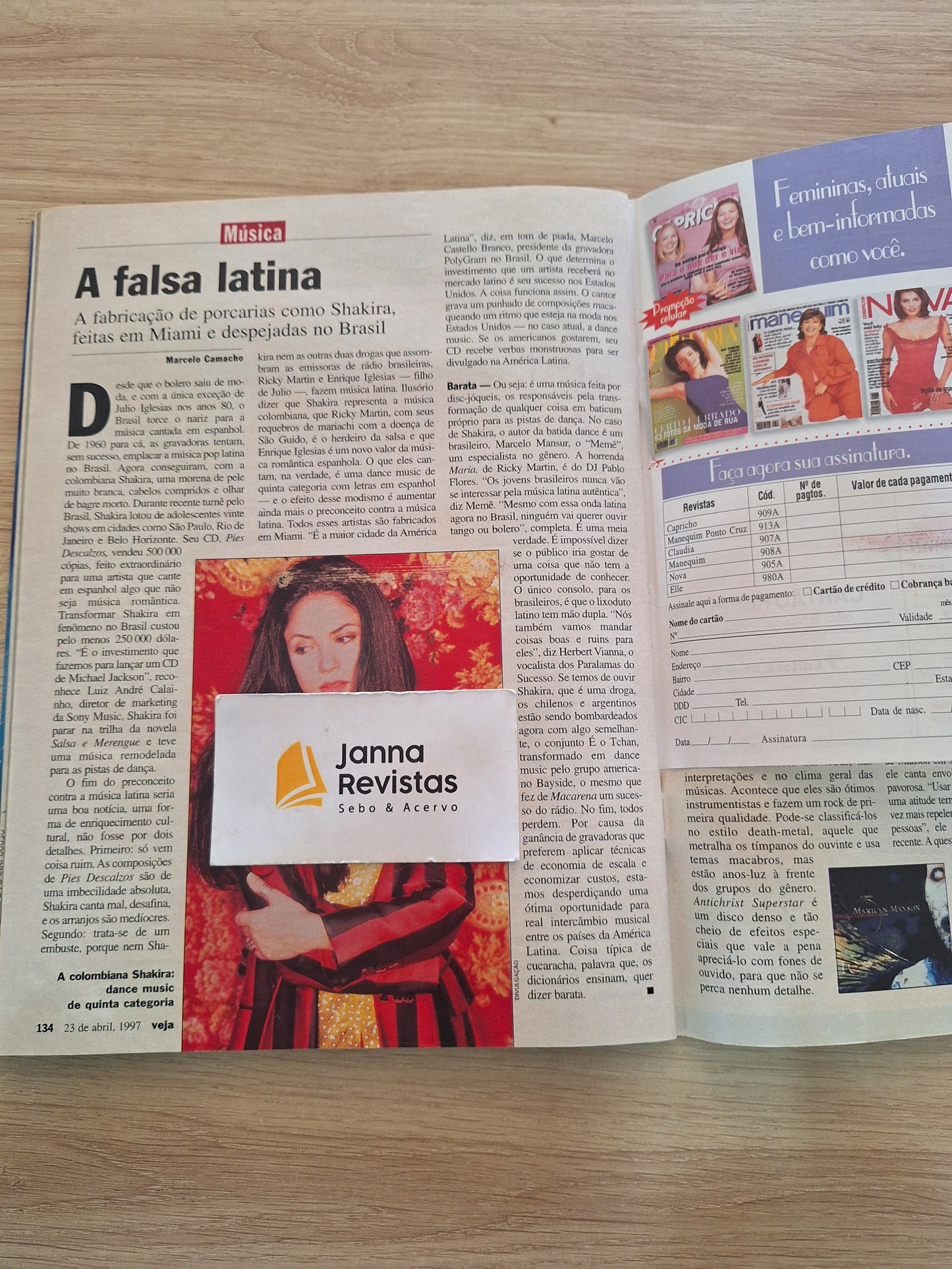 Revista Veja 1492 (1997)