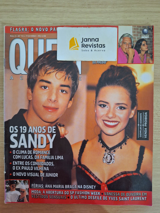 Revista Quem Acontece 73 (2002)