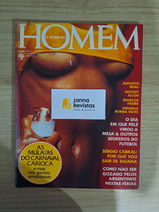 Revista Homem N°19 (1977) Mulatas Do Carnaval
