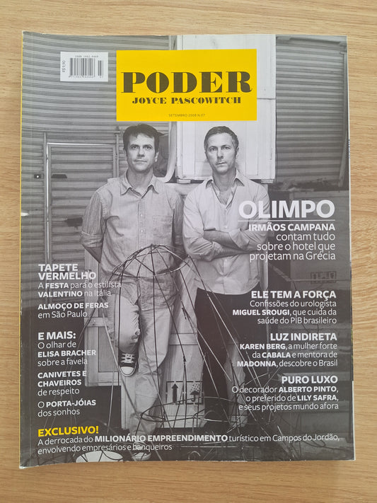 Revista Poder Joyce Pascowitch 07 (2008)