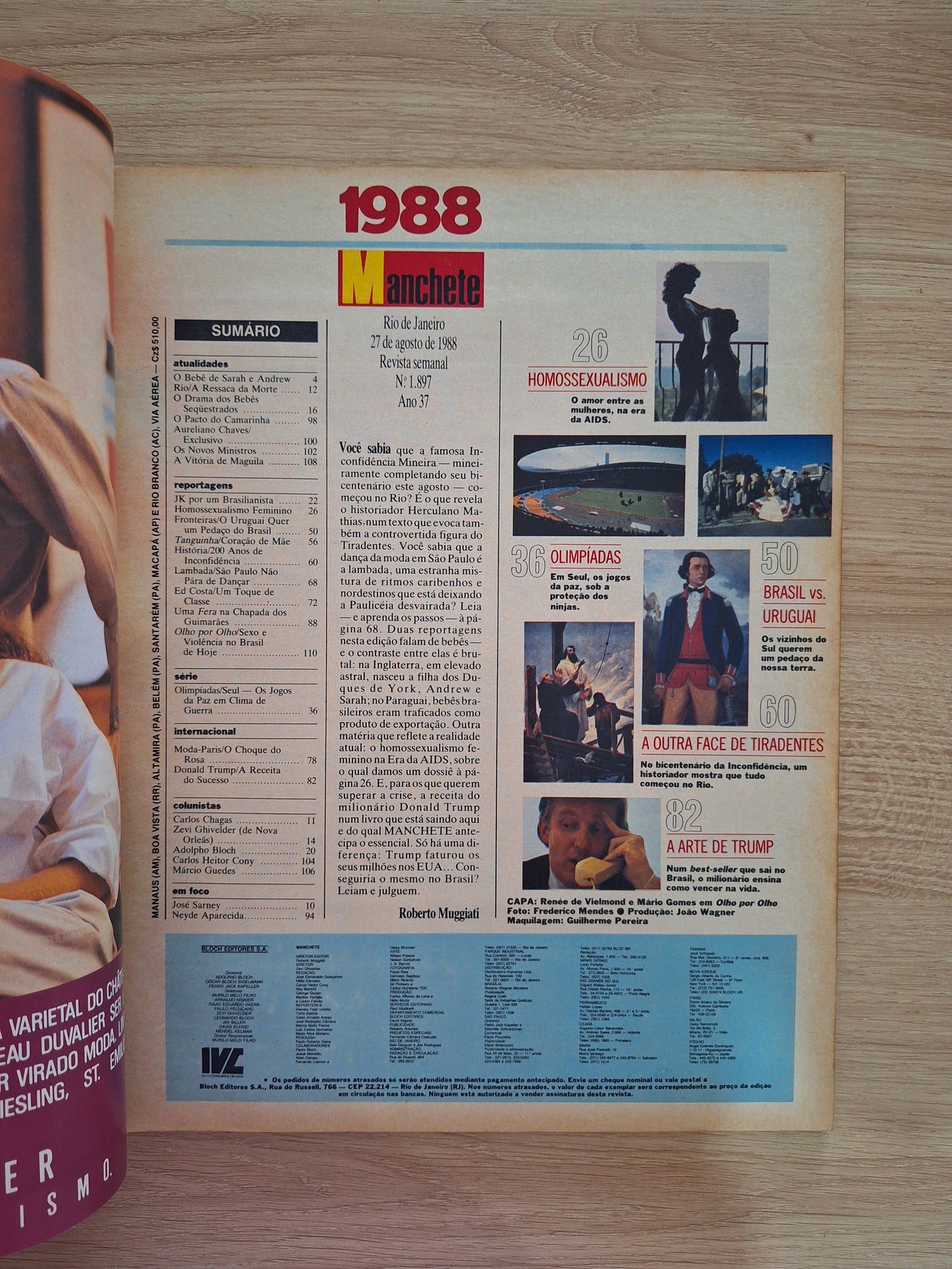 Revista Manchete 1897 (1988)
