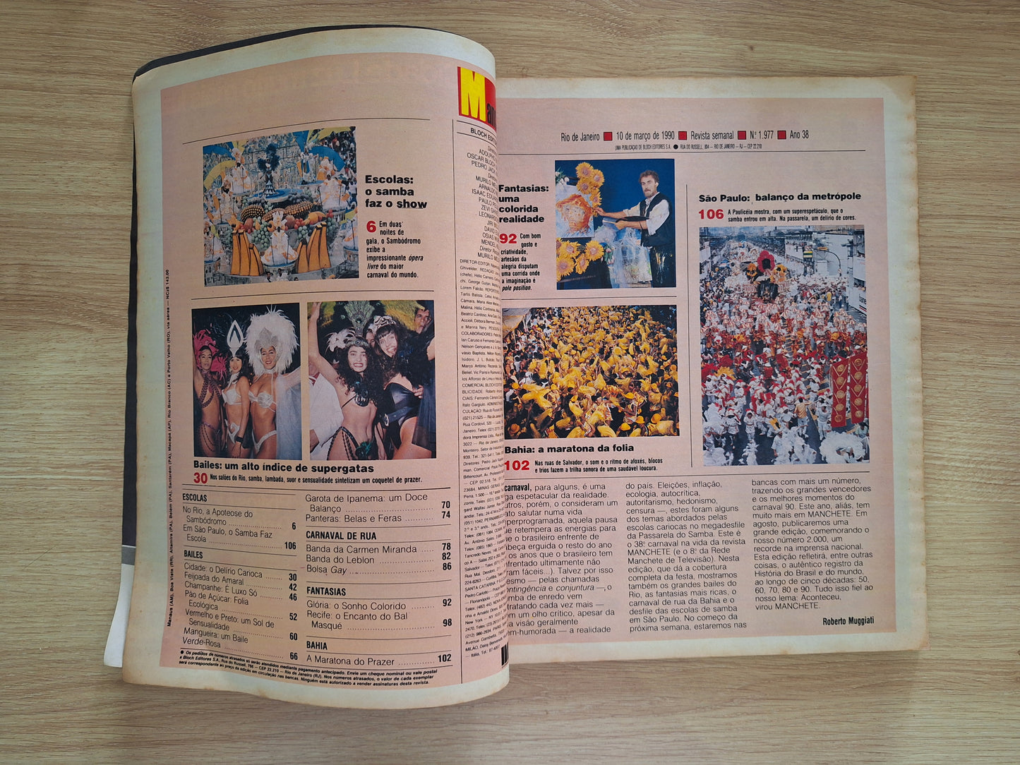 Revista Manchete 1977 (1990)