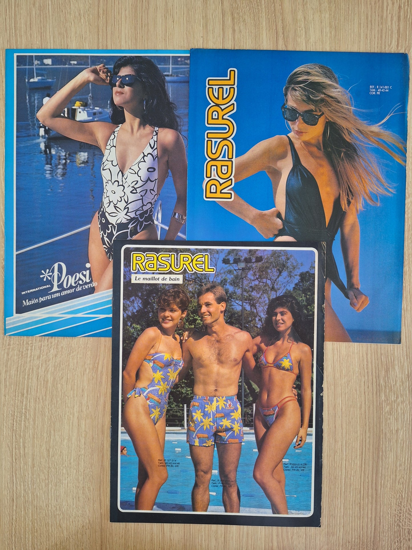 Catálogo moda praia anos 80