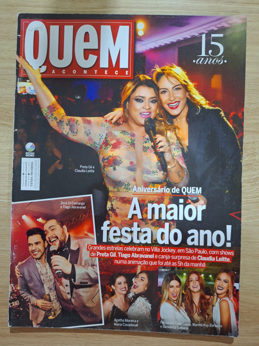 Revista Quem Acontece 787 (2015)