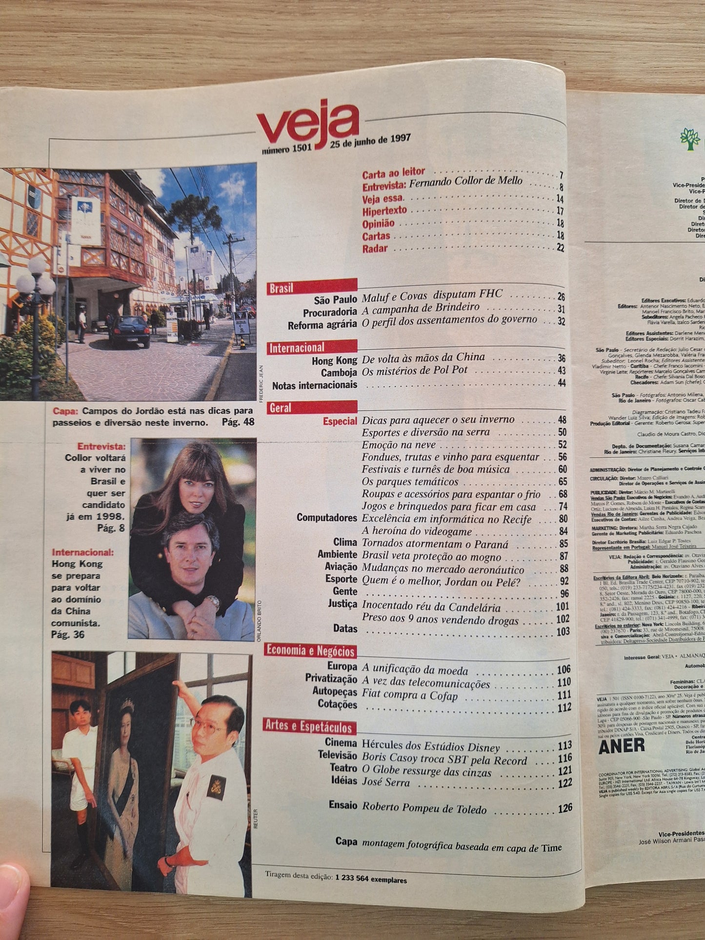 Revista Veja 1501 (1997)