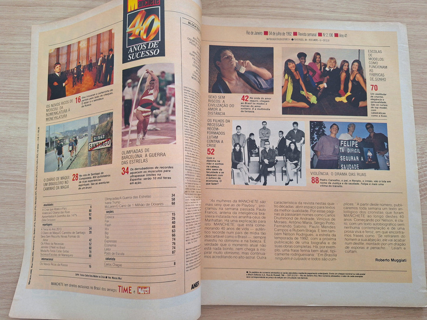 Revista Manchete 2100 (1992)