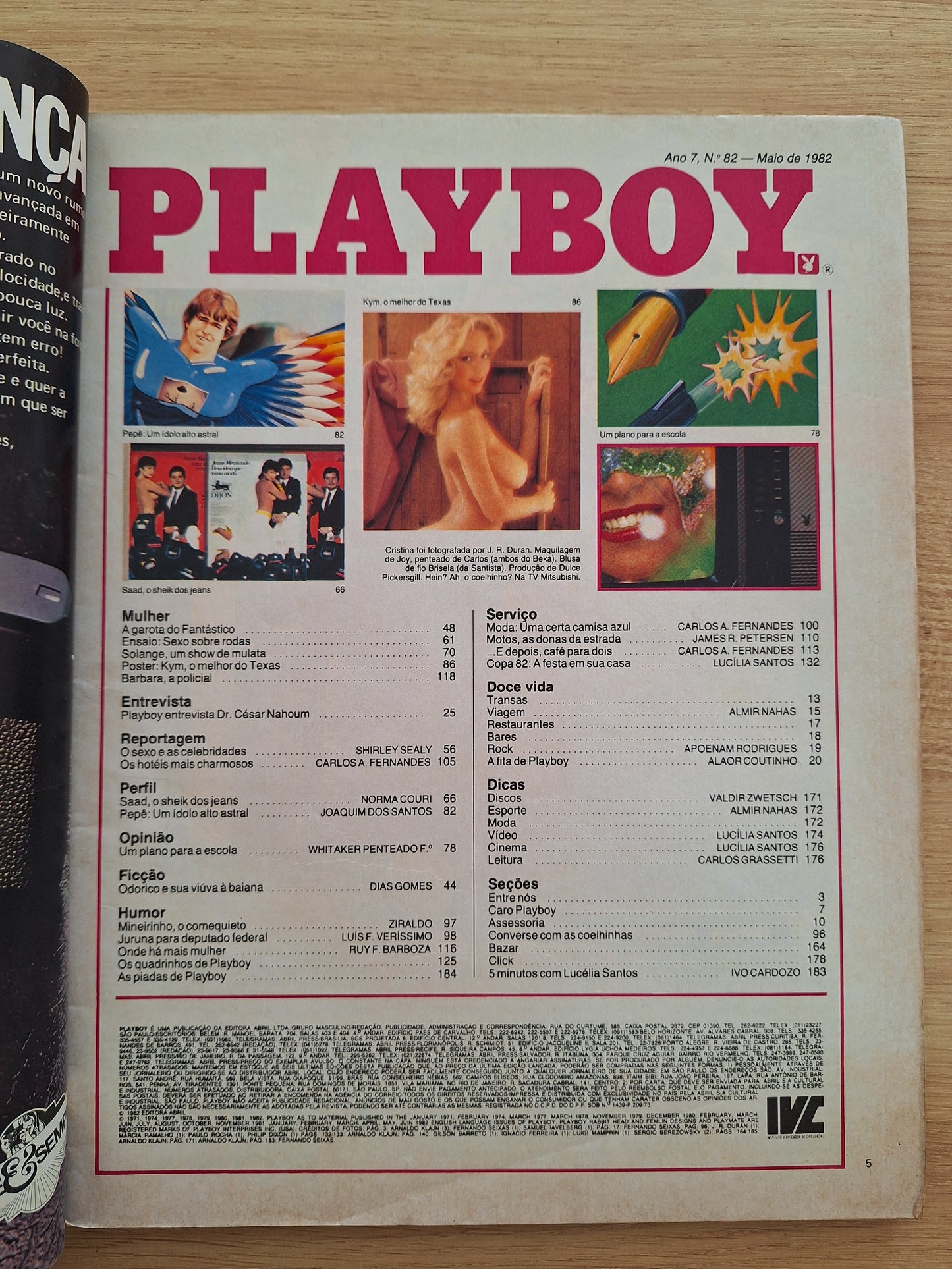 Revista Playboy 82 (1982)