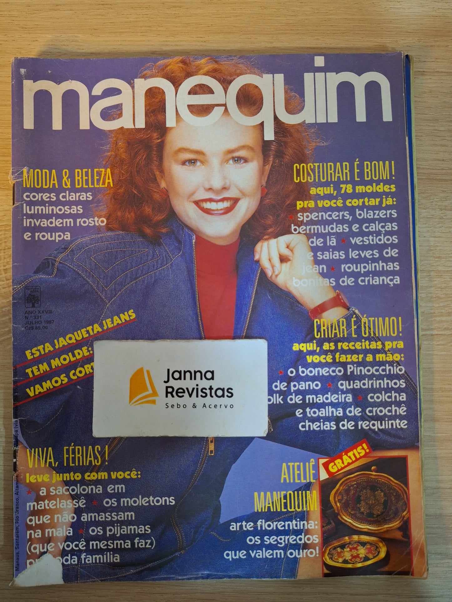 Revista Manequim 331 (1987)