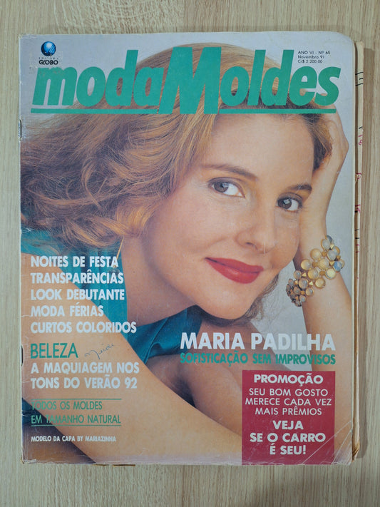Revista Moda Moldes 65 (1991)