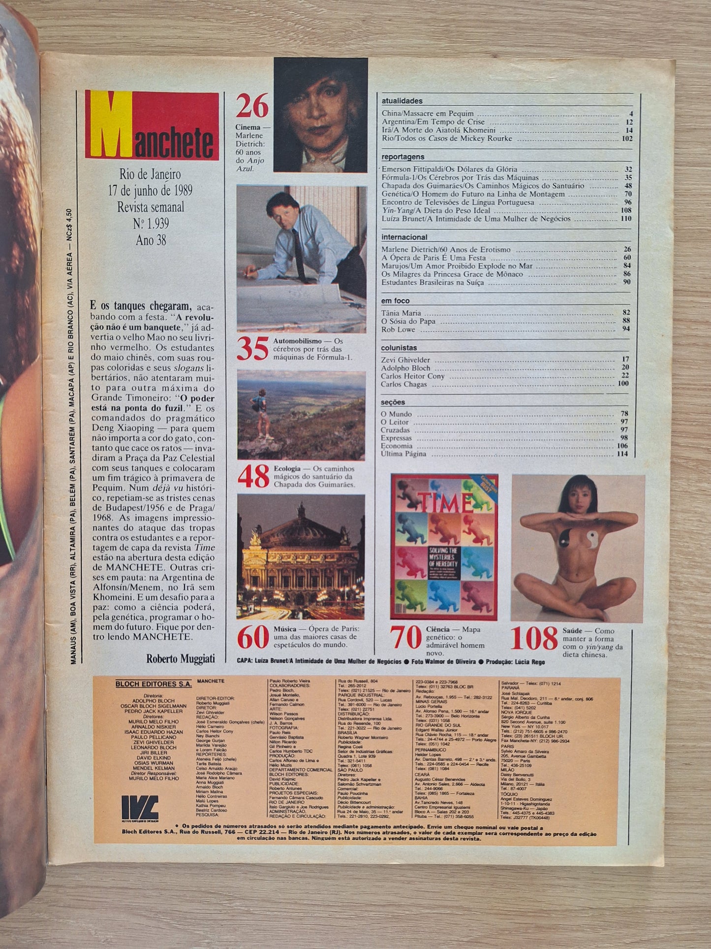 Revista Manchete 1939 (1989)