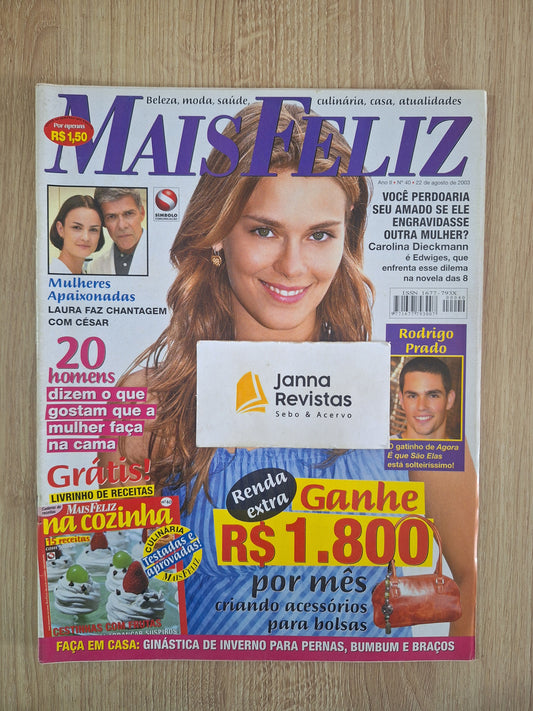 Revista Mais Feliz 40 (2003)