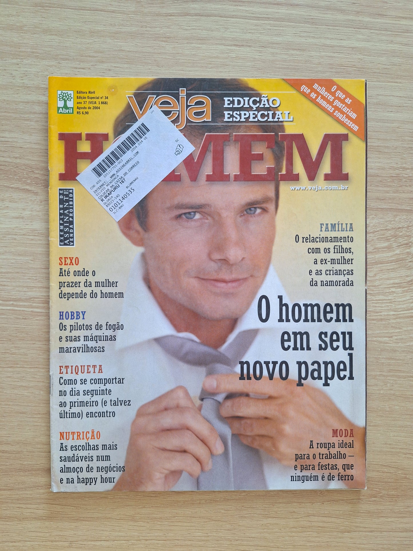 Revista Veja Homem (2004)