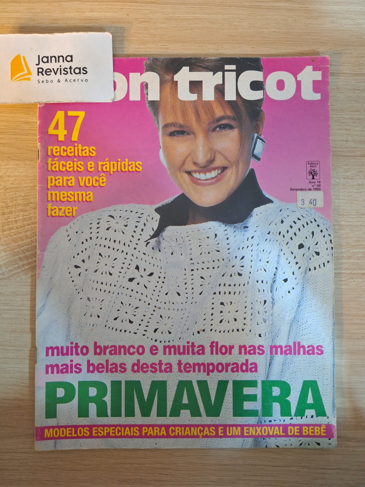 Revista Mon Tricot 154 (1993)