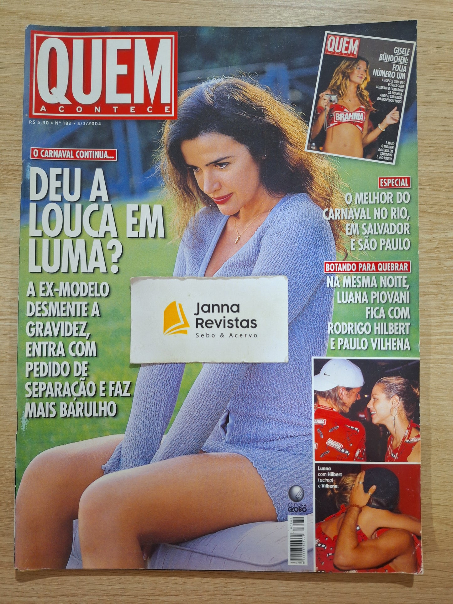 Revista Quem Acontece 182 (2004)