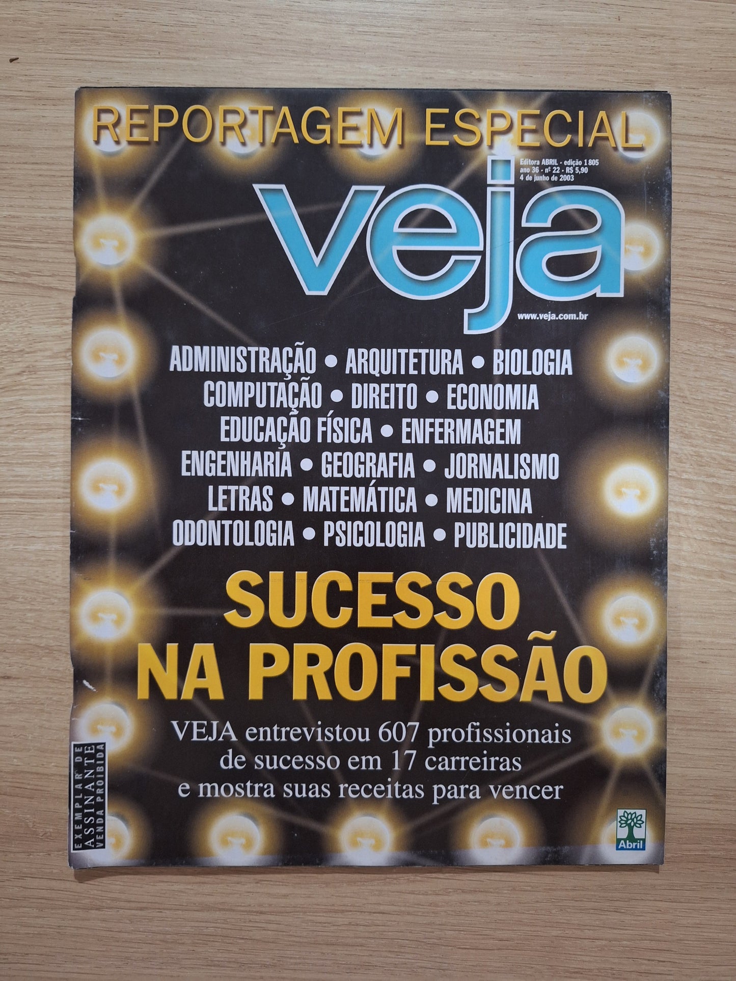Revista Veja 1805 / 2003