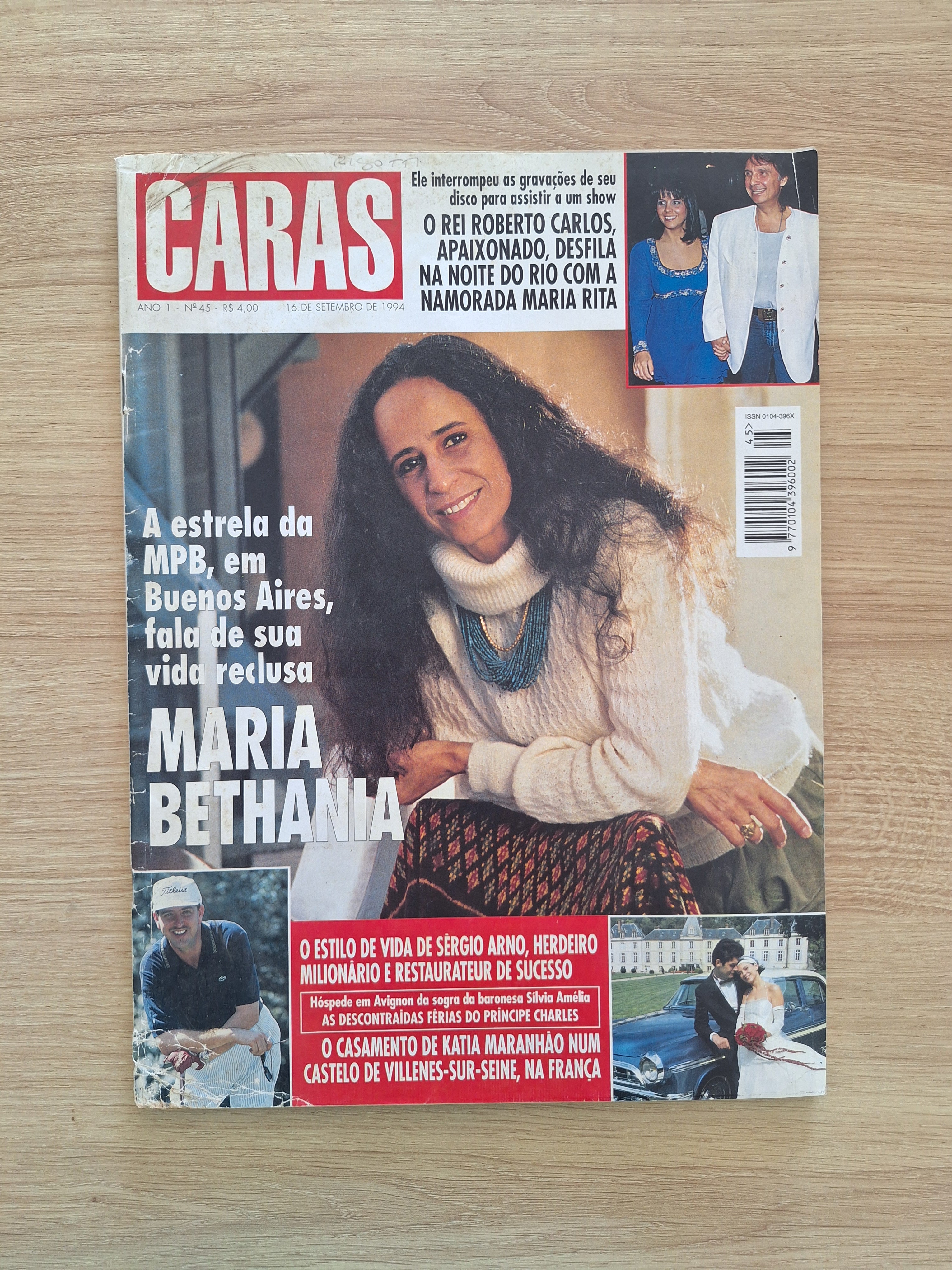 Revista Caras 45 (1994) – Janna Revistas e Discos