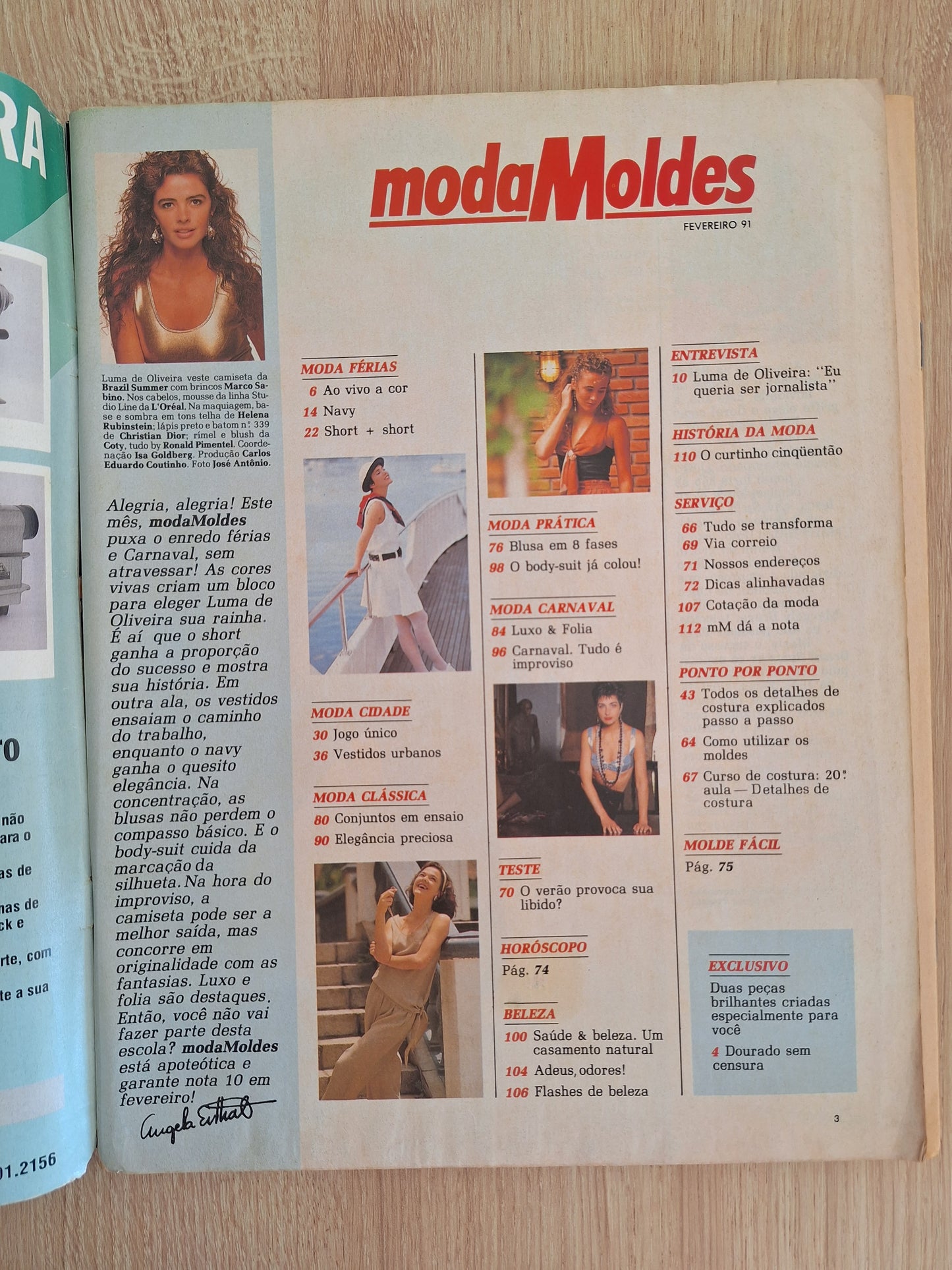 Revista Moda Moldes 56 (1991)