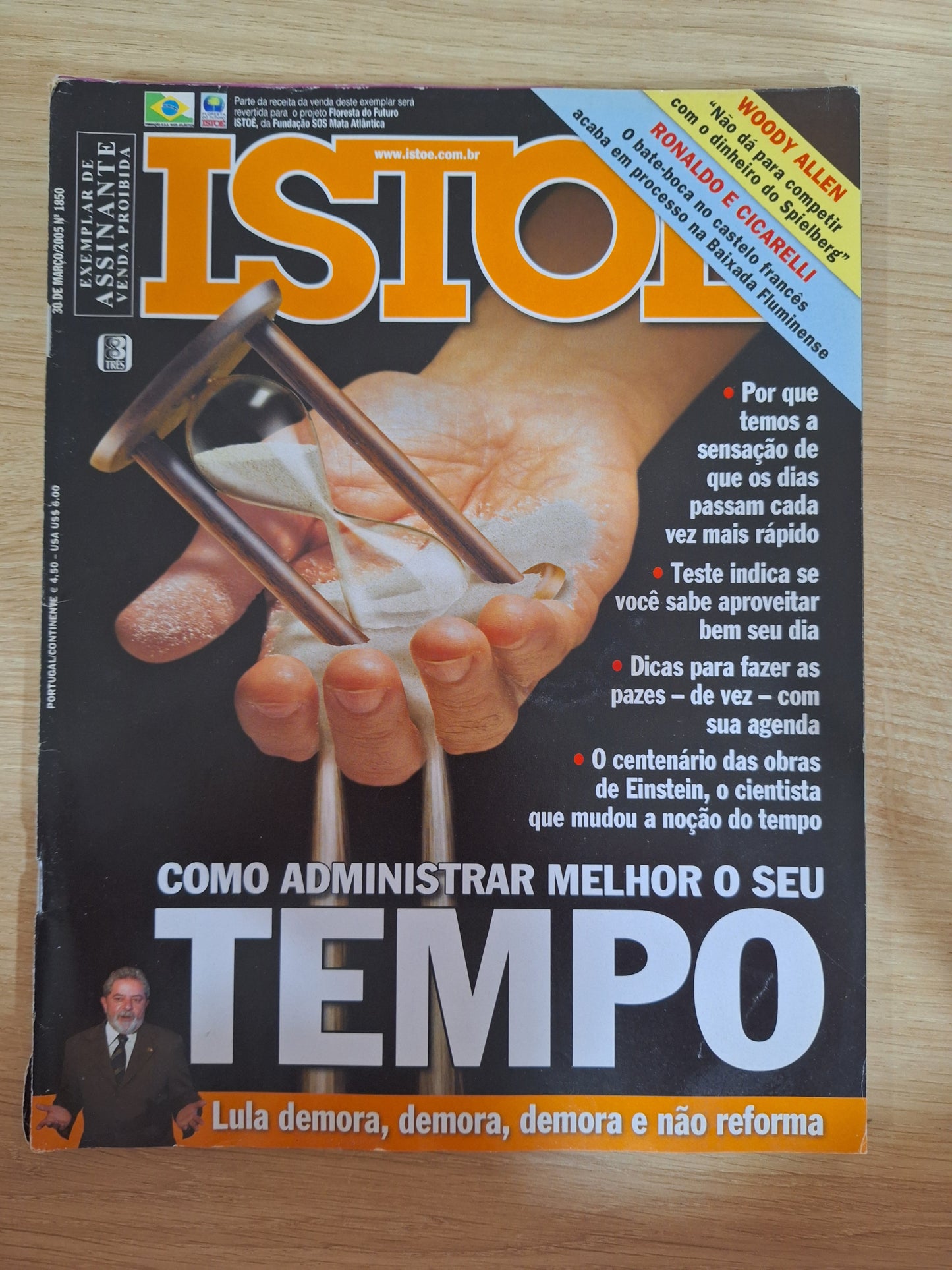 Revista Istoé 1850 (2005)