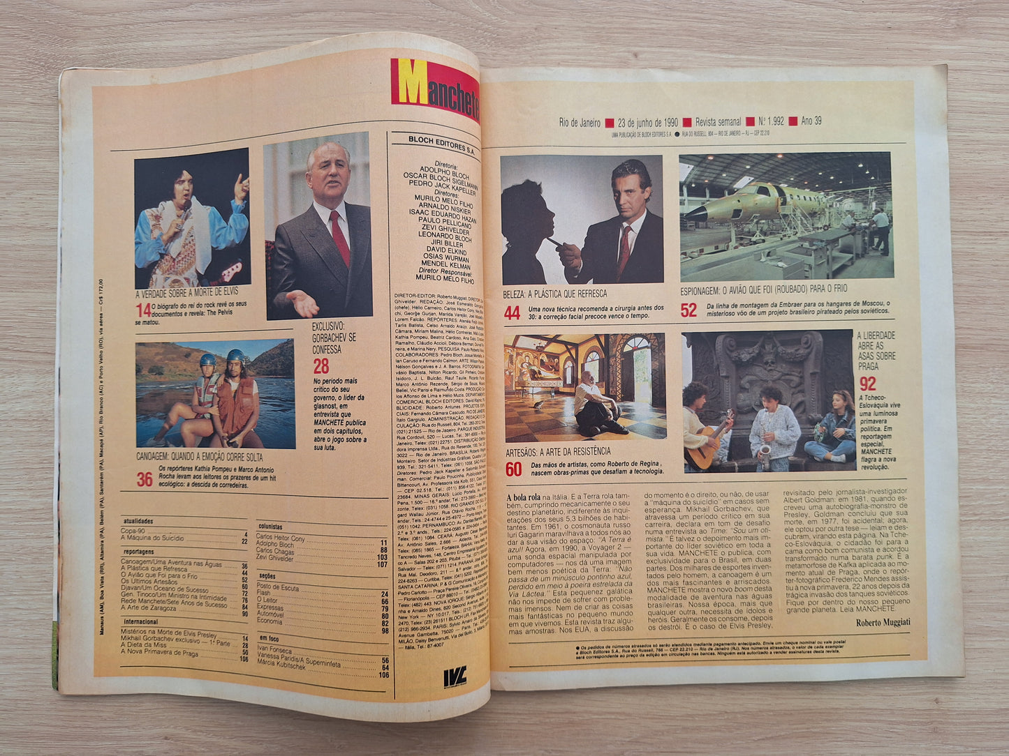 Revista Manchete 1992 (1990)