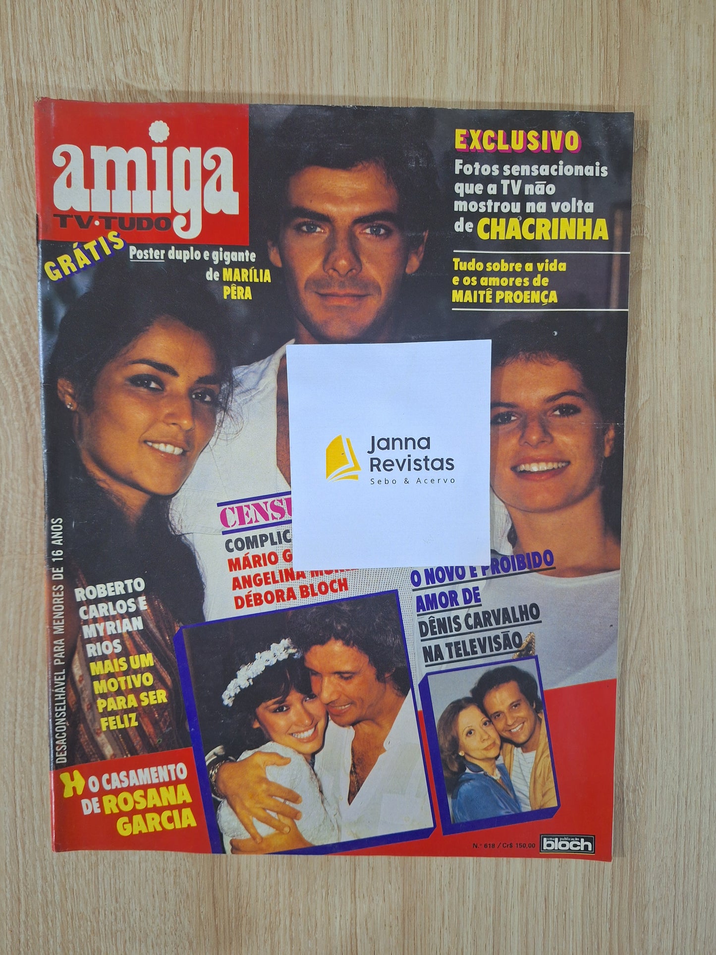 Revista Amiga Tv Tudo 618 (1982)