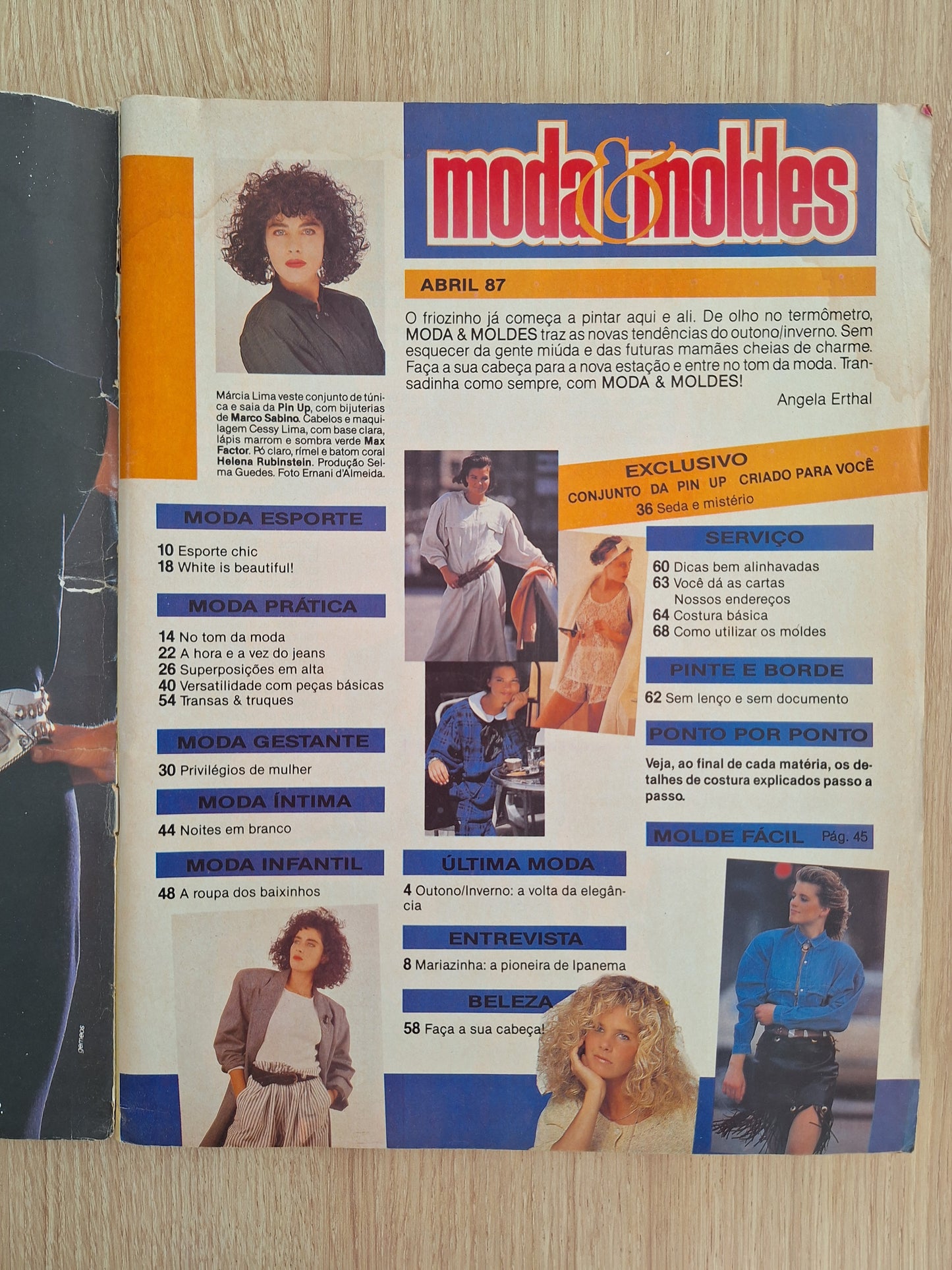 Revista Moda Moldes 10 (1987)