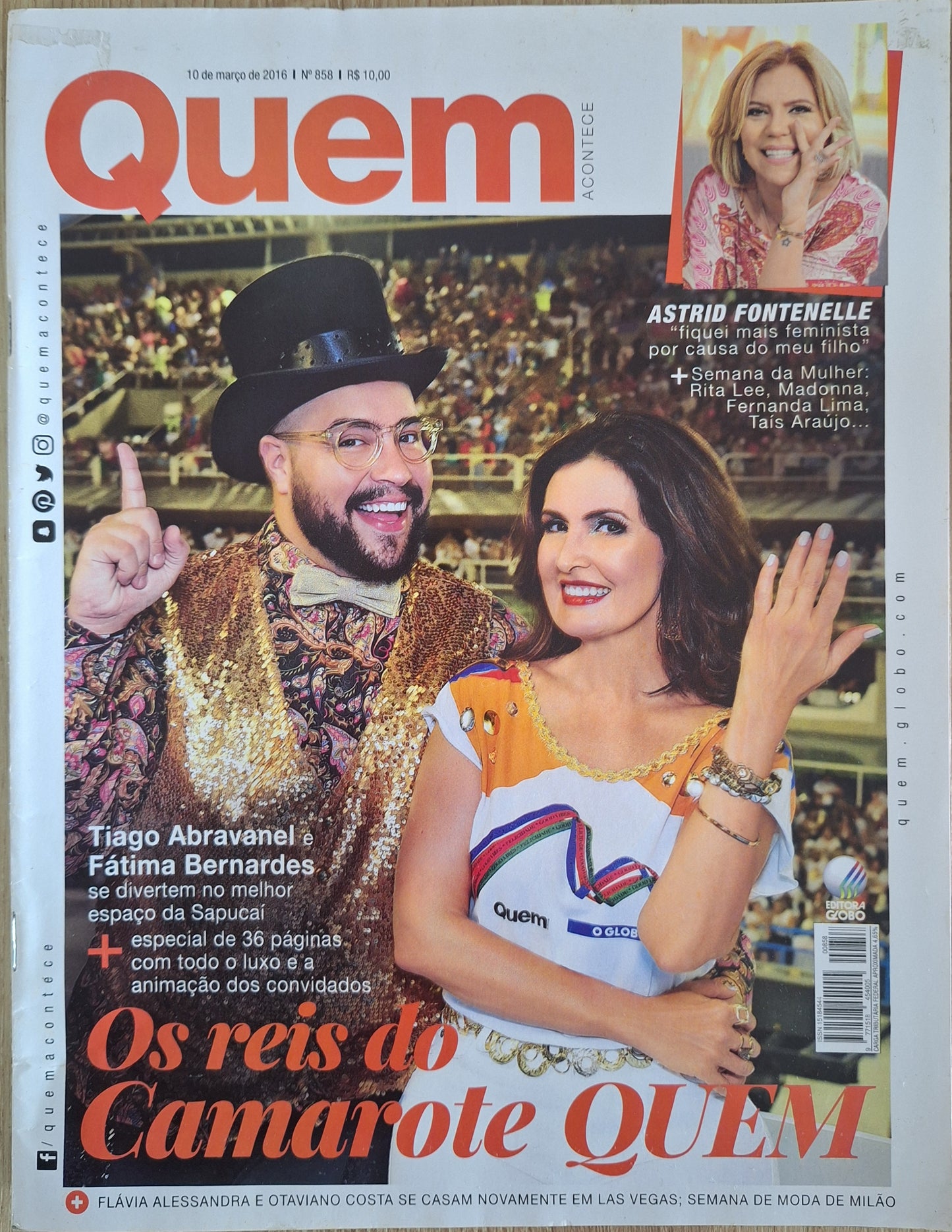 Revista Quem Acontece 858 (2016)