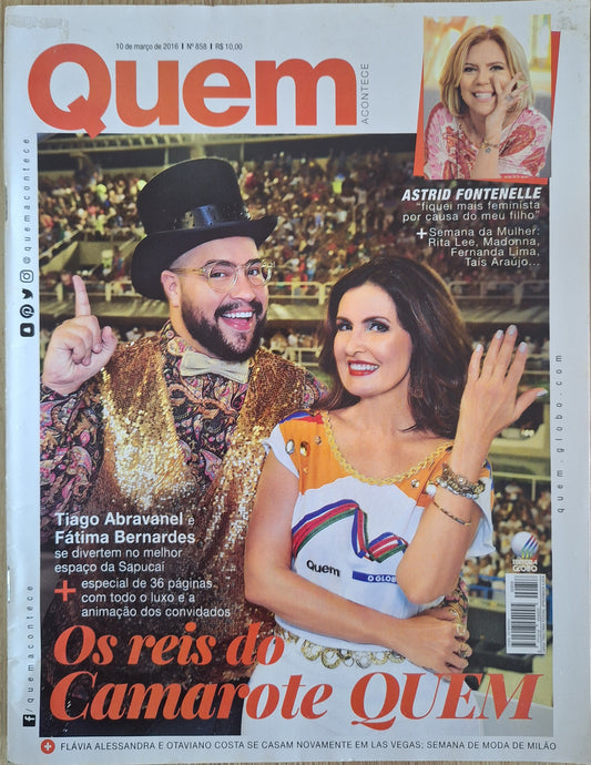 Revista Quem Acontece 858 (2016)
