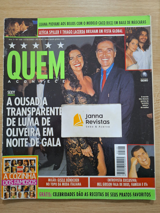 Revista Quem Acontece 108 (2002)