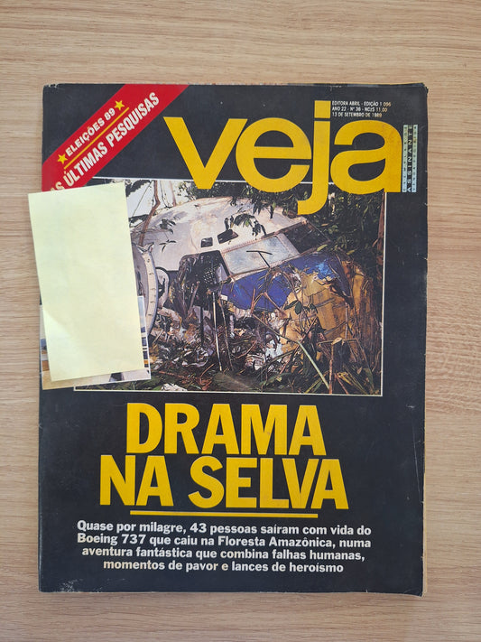 Revista Veja 1096 (1989)