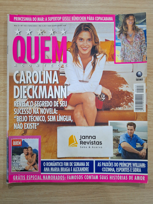Revista Quem Acontece 143 (2003)