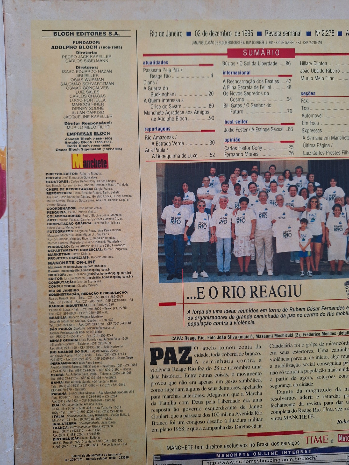 Revista Manchete 2278 (1995)