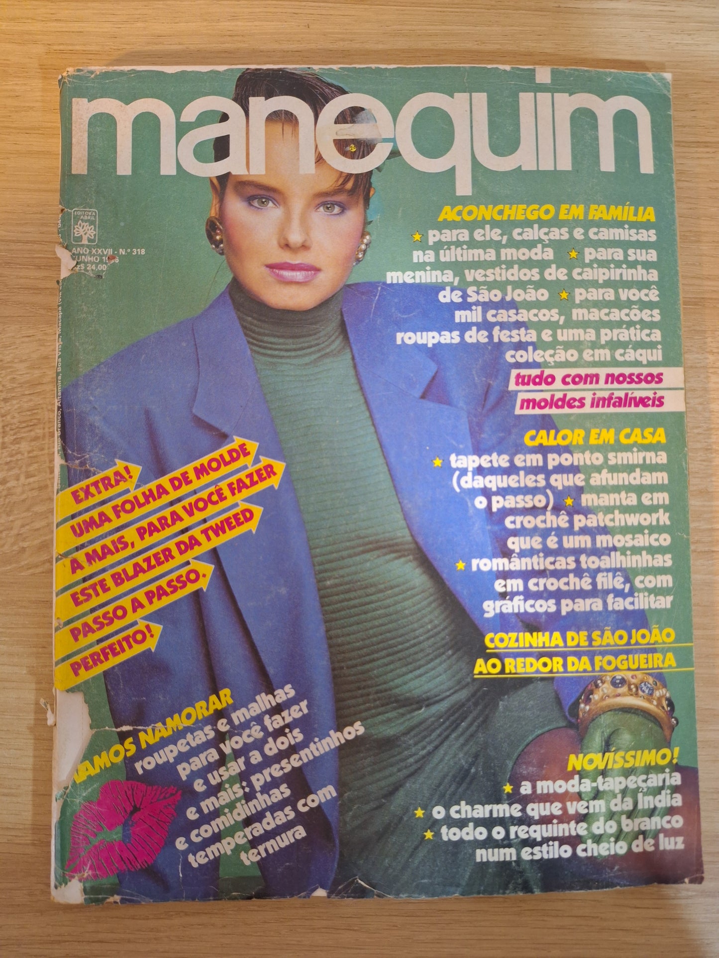 Revista Manequim 318 (1986)