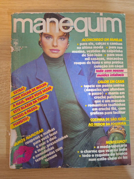 Revista Manequim 318 (1986)