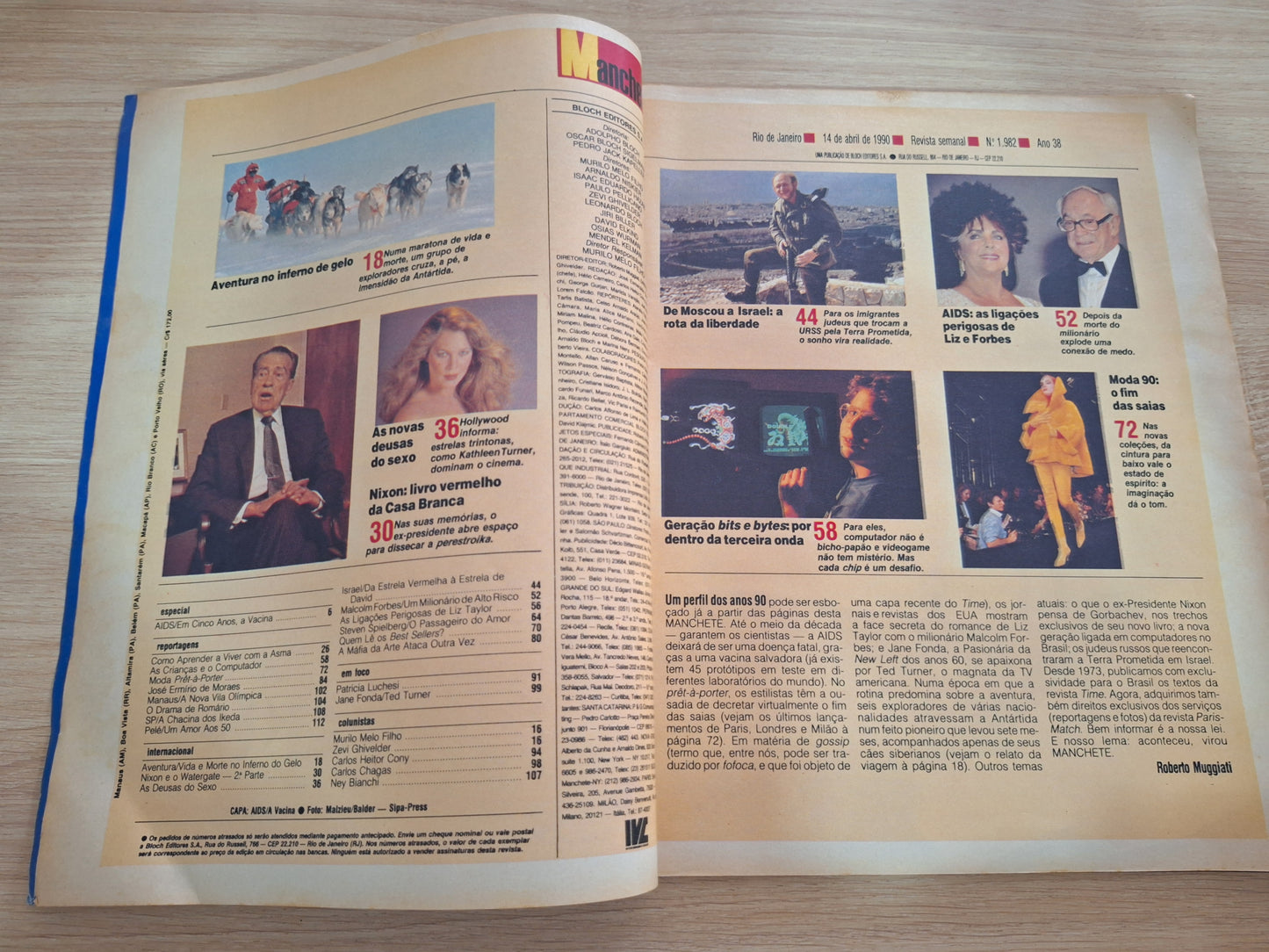 Revista Manchete 1982 (1990)