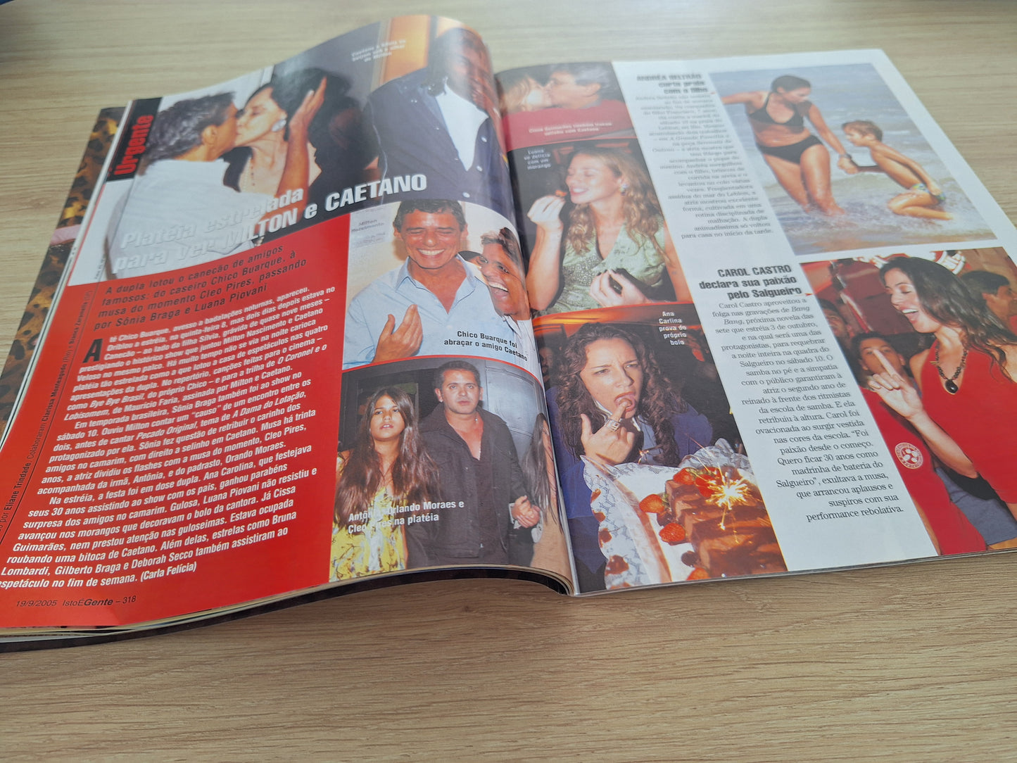 Revista Istoé Gente 318 (2005)