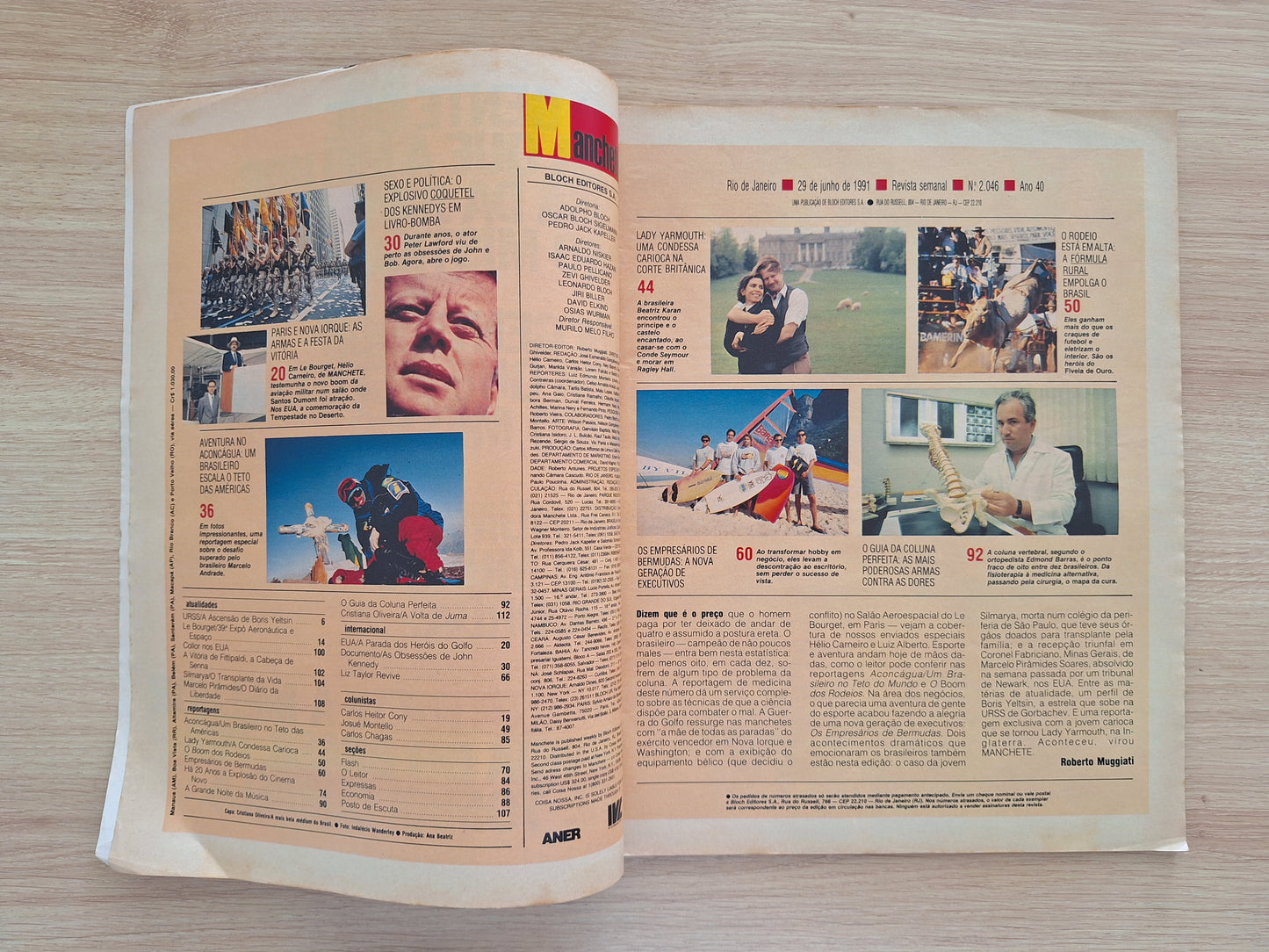 Revista Manchete 2046 (1991)