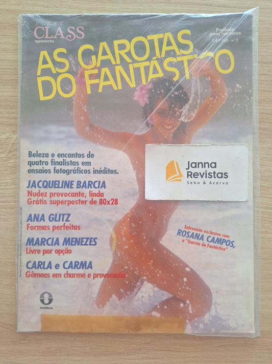 Revista First Class: As Garotas do Fantástico