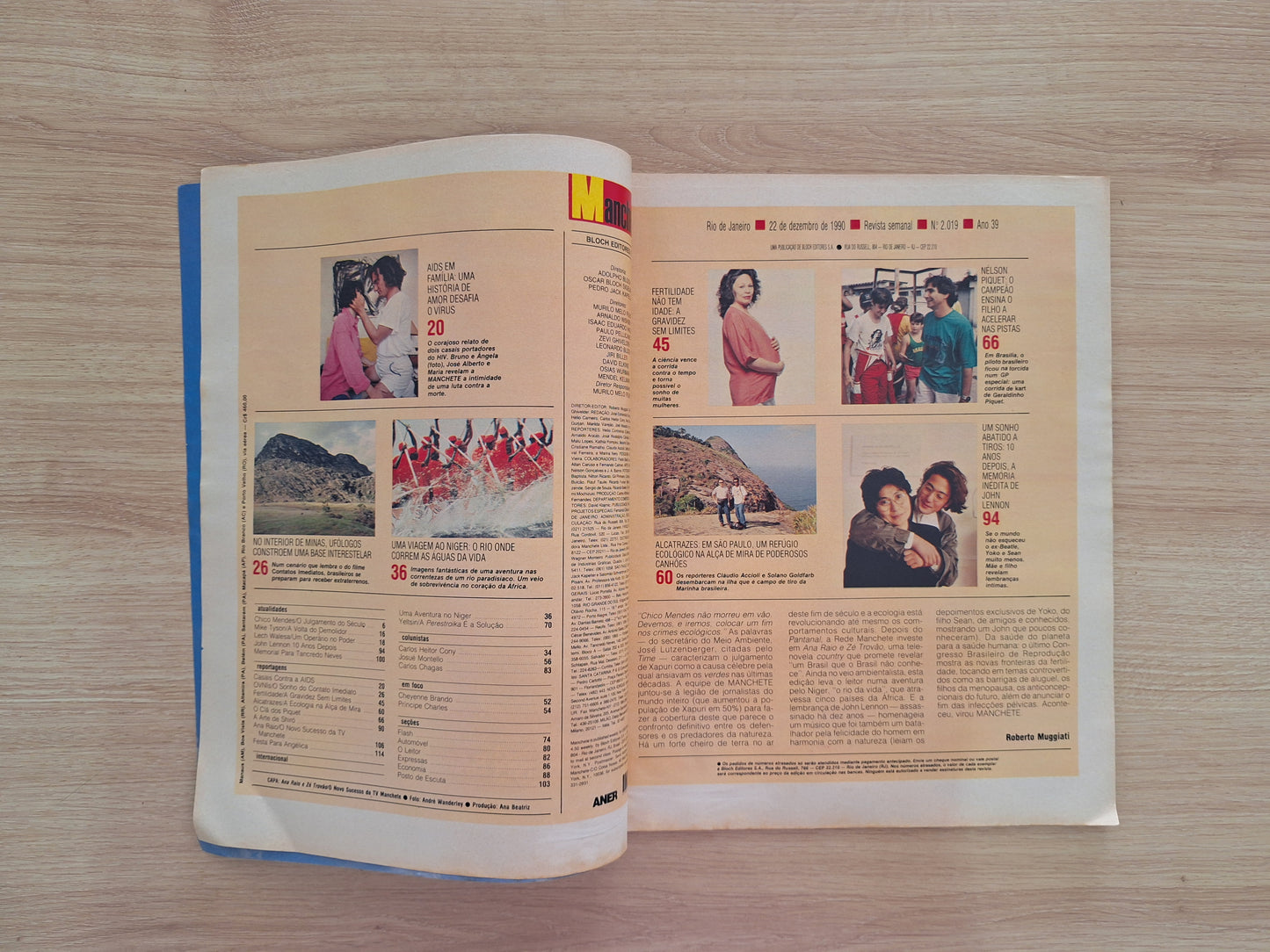 Revista Manchete 2019 (1990)