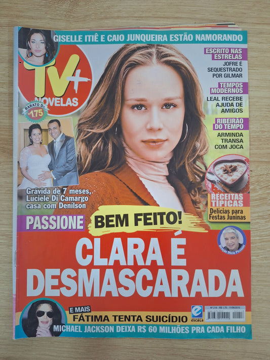 Revista Tv Mais Novelas 218 (2010)