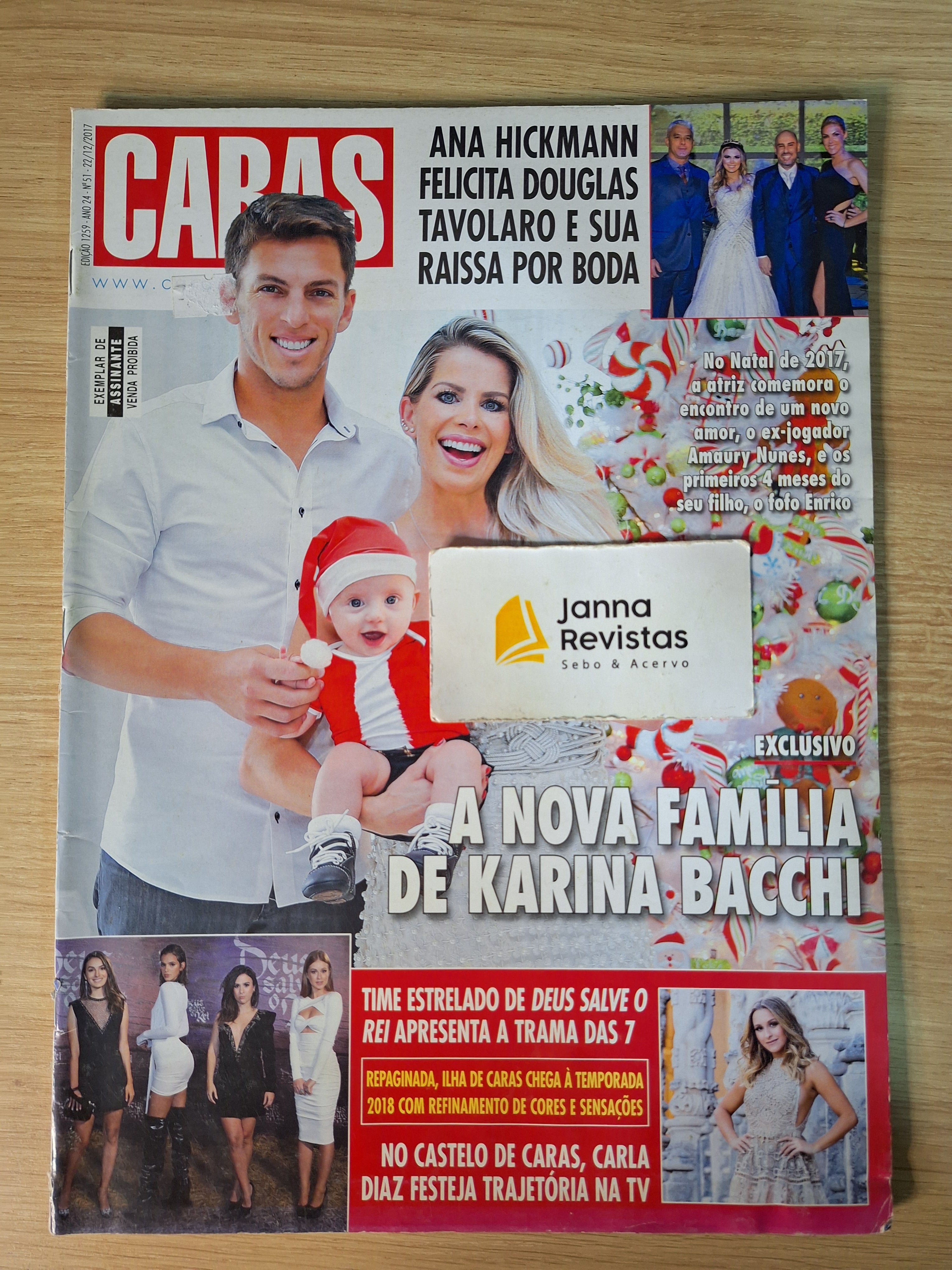 Revista Caras 1259 (2017) – Janna Revistas e Discos